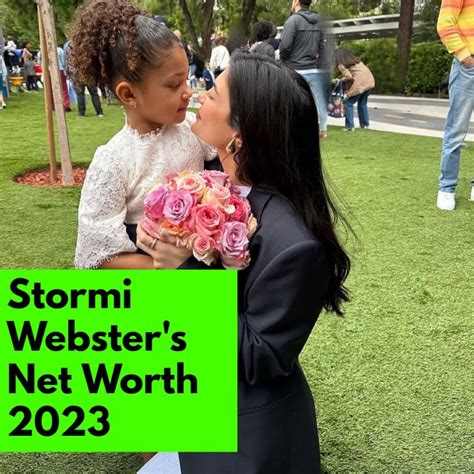 stormi net worth 2023|Stormi Websters net worth